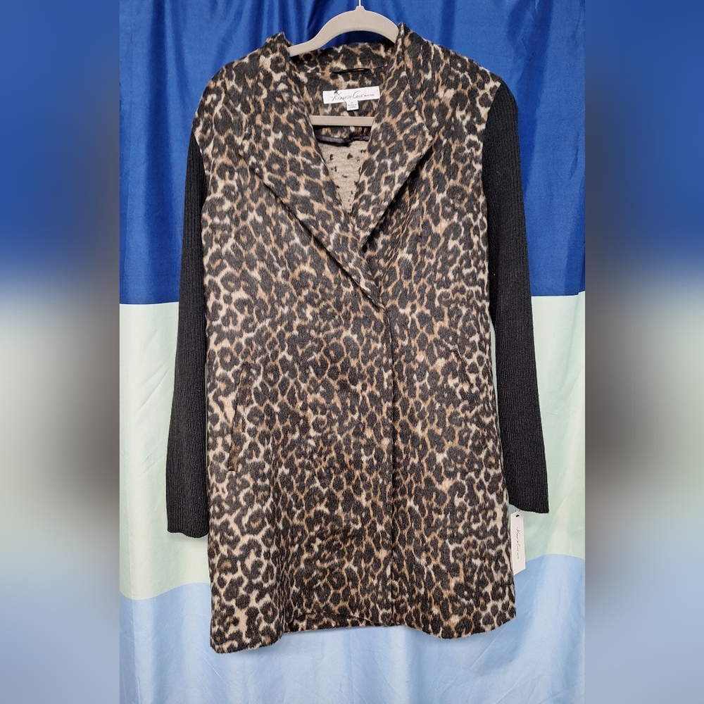 Kenneth Cole Animal Print Jacket, Medium, NWT